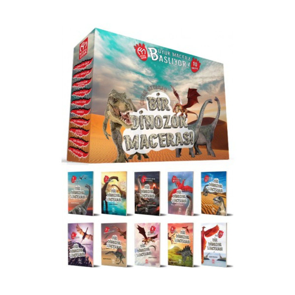 Çocuk Bir Dinozor Macerası Hikaye Seti 2. Sınıf ve 3. Sınıf Çocuk Masal Fiyatı