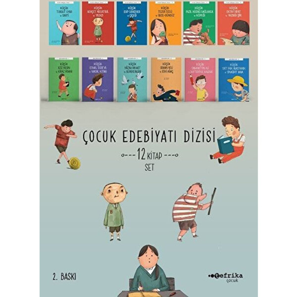 Çocuk Edebiyat Seti (12 Kitap) Çocuk Masal Fiyatı