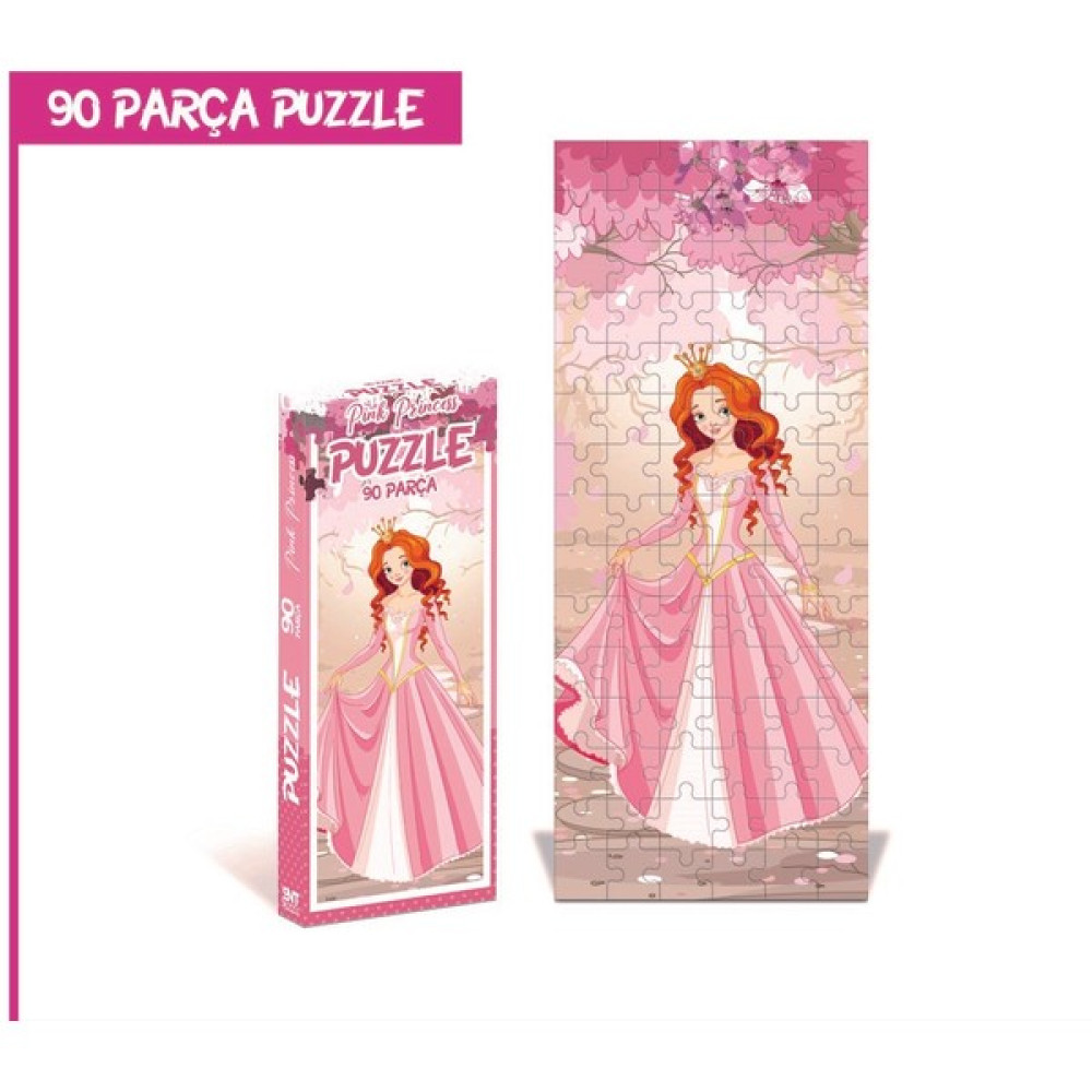 Çocuk Eğitim Derneği Çed 90 Parça Pembe Prenses Puzzle Eğitici Oyuncak Fiyatı