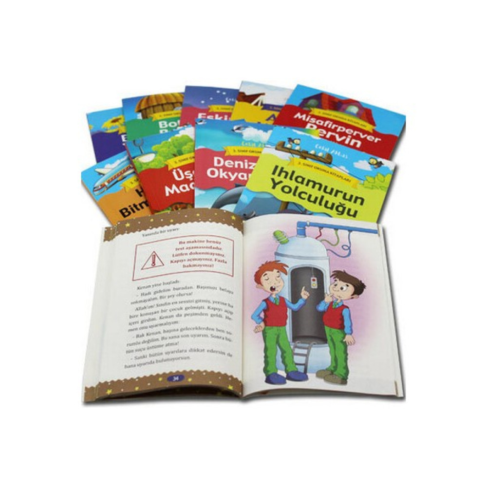 Çocuk Gezegeni 3. Sınıf Okuma Kitapları Seti - 10 Kitap Çocuk Öykü Fiyatı