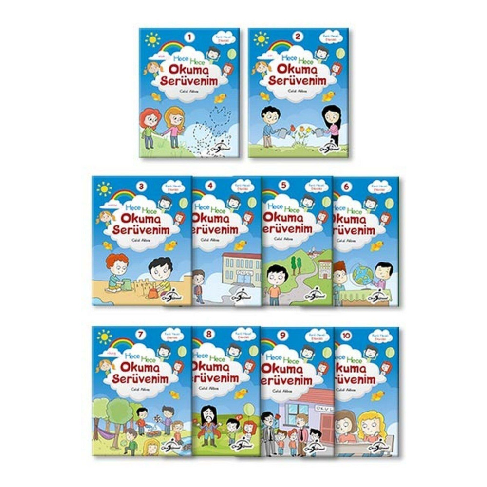 Çocuk Gezegeni Hece Hece Okuma Serüveni 10 Kitap Aktivite & Eğitici Kitaplar Fiyatı