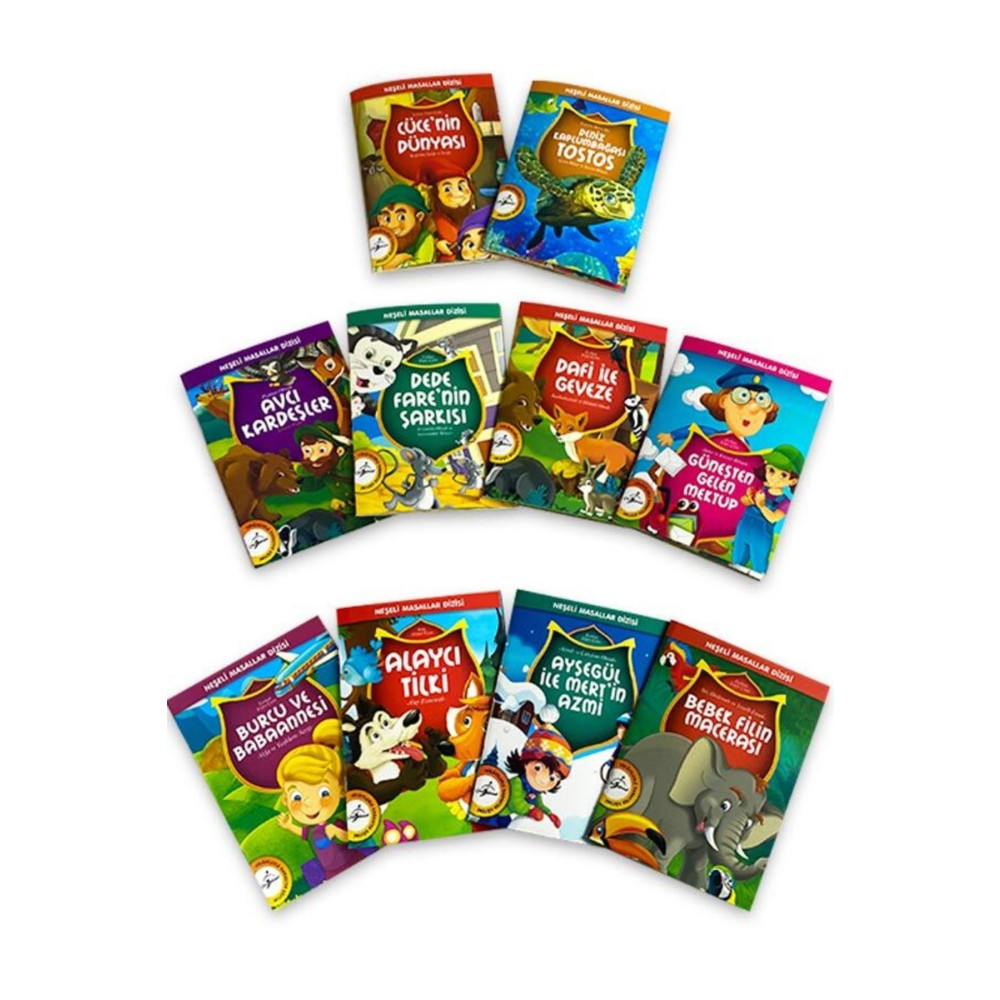 Çocuk Gezegeni Mini Neşeli Masallar Dizisi - Set 1 - 10 Kitap Çocuk Öykü Fiyatı