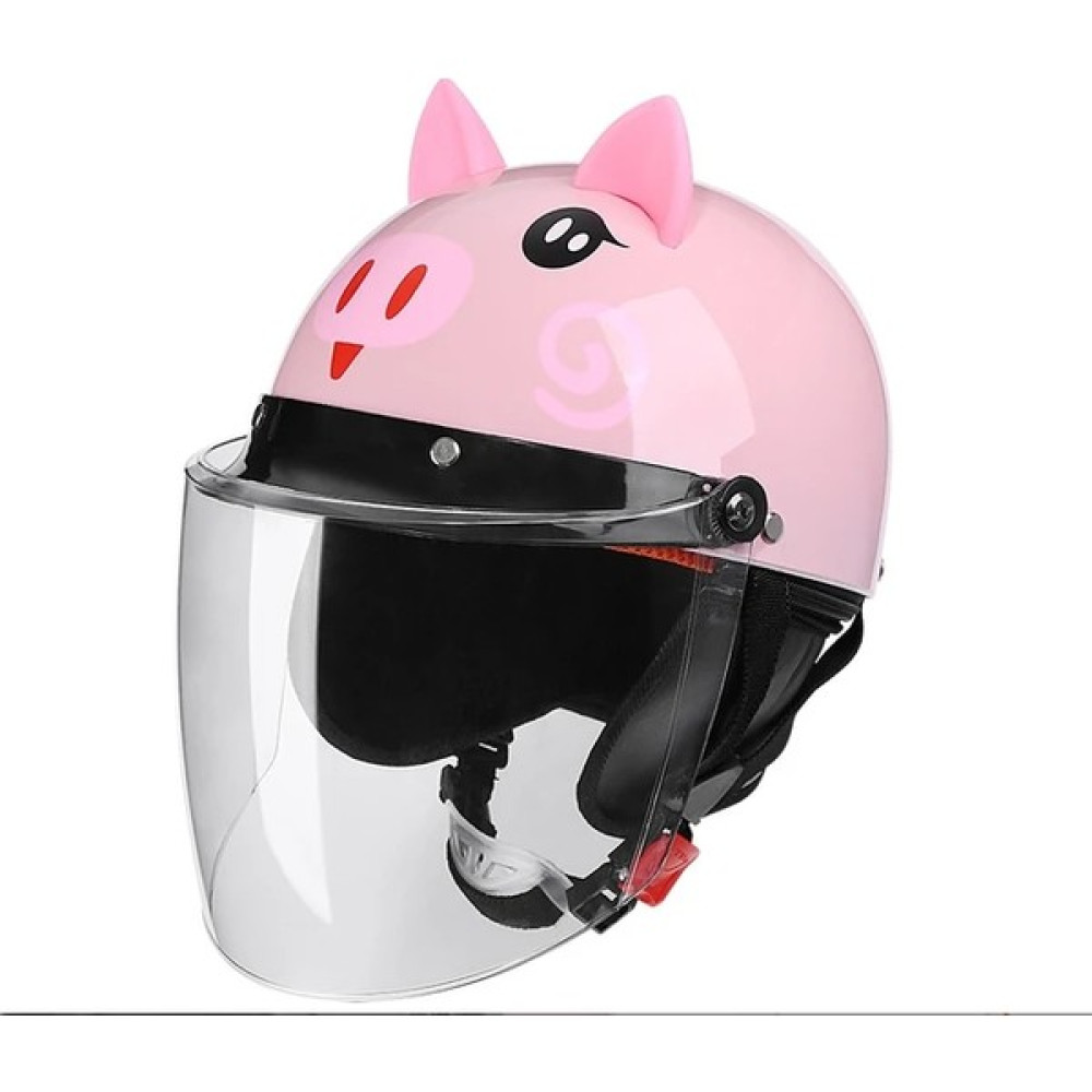 Çocuk Motosiklet Sürme Kaskı(Yurt Dışından) - Pembe - 46 - 52 cm Motorsiklet Kaskları Fiyatı