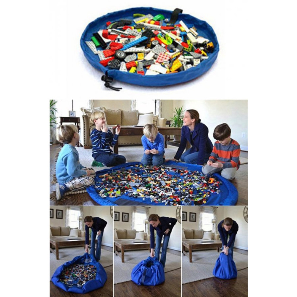 Cocuk Oyuncak Hurcu Mavi Canta Oyun Halisi Lego Puzzle Ve Yapboz Egitici Oyuncaklar Sepeti Mobilya & Dekorasyon Fiyatı