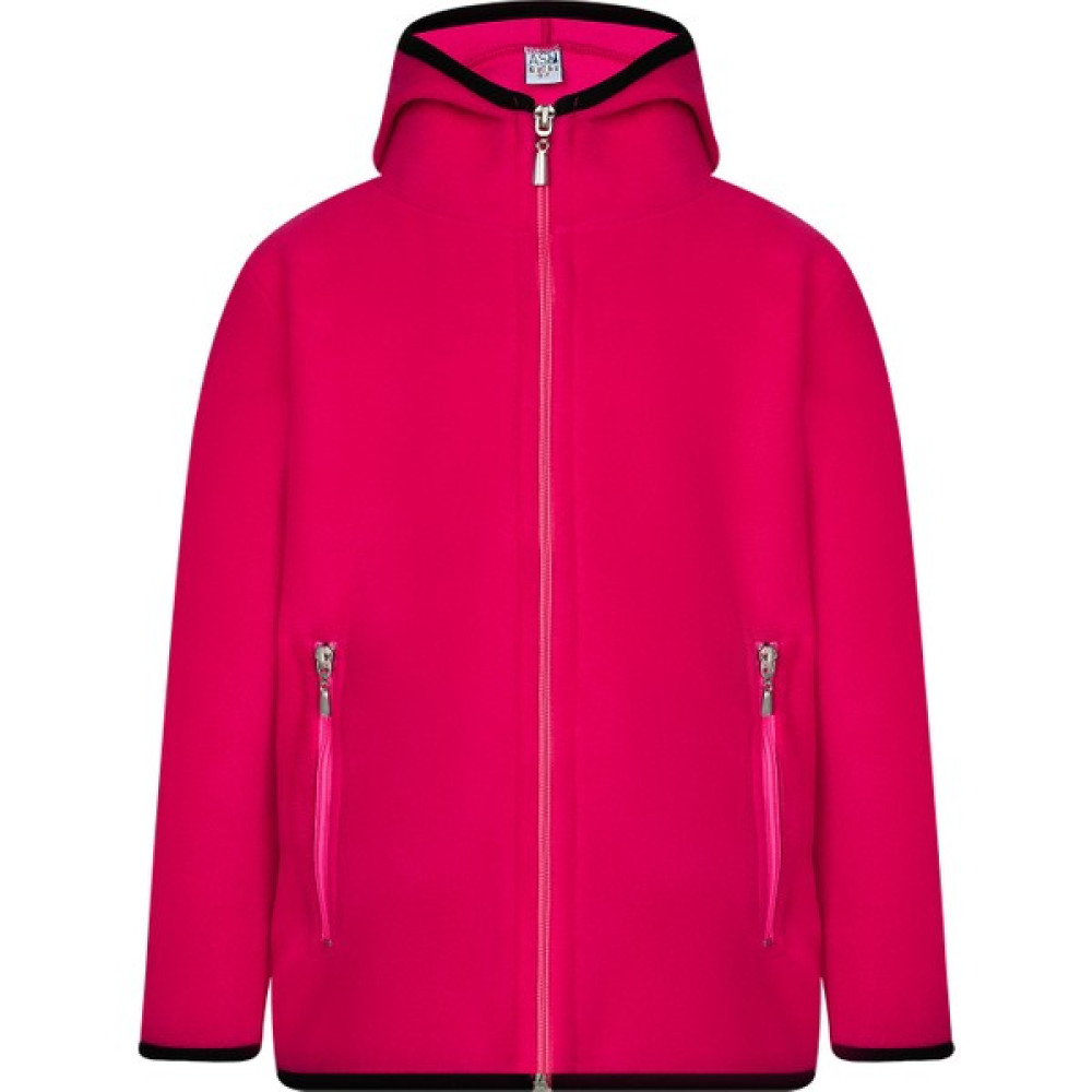 Çocuk Polar Ceket Kapşonlu Tam Fermuarlı Sweatshirt Koyu Pembe Ayakkabı (Outdoor) Fiyatı