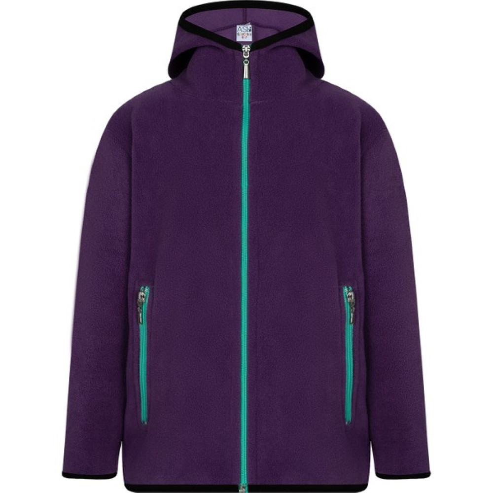 Çocuk Polar Ceket Kapşonlu Tam Fermuarlı Sweatshirt Mor Ayakkabı (Outdoor) Fiyatı
