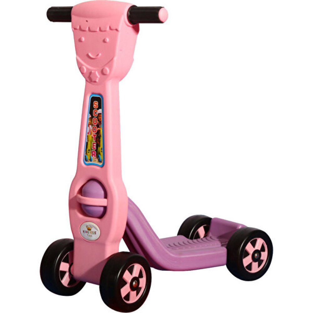 Çocuk Scooter - 4 Tekerli Scooter - 4 Tekerlek - Lila - Pembe Açık Hava, Deniz ve Spor Oyuncakları Fiyatı