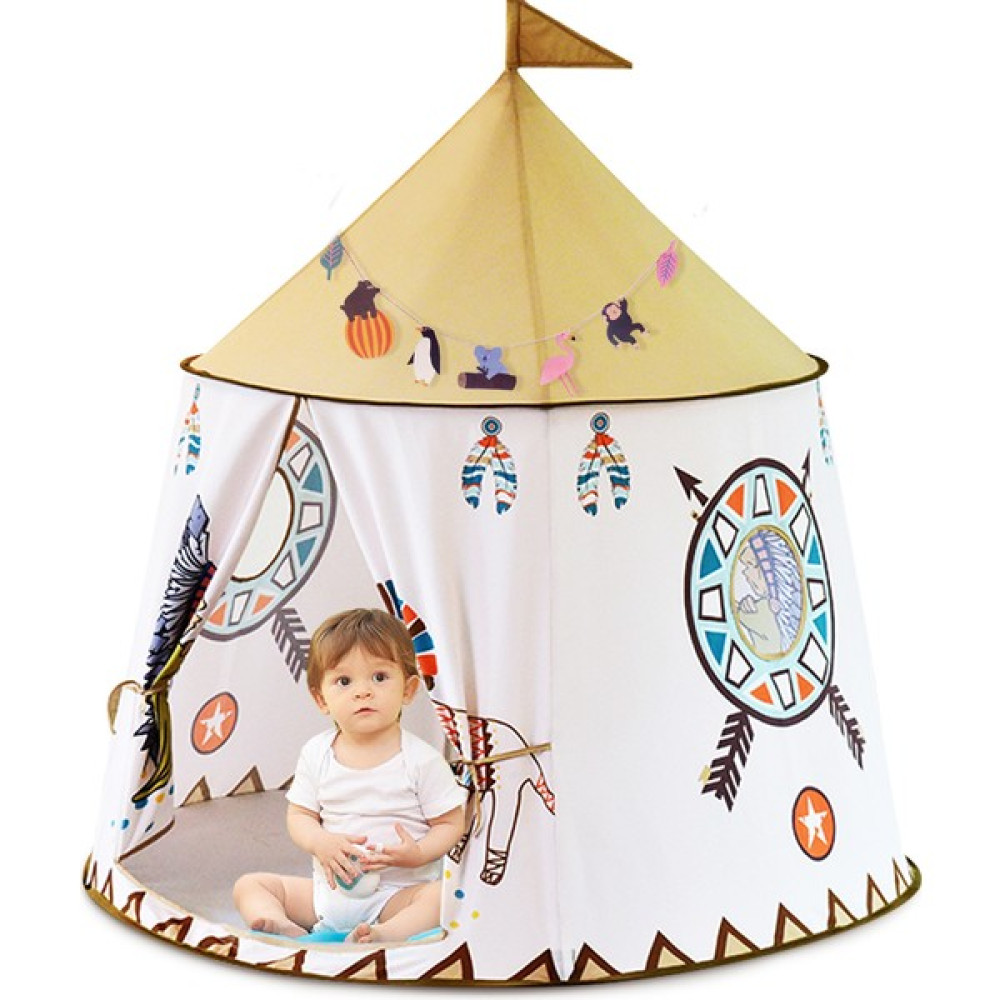 Çocuk Teepee Çadır Evi Çocuklar Için Portatif Prenses Kalesi Hediyesi Çocuklar Için Oyun Oyuncak Çadır (Yurt Dışından) - Renkli Eğitici Oyuncak Fiyatı