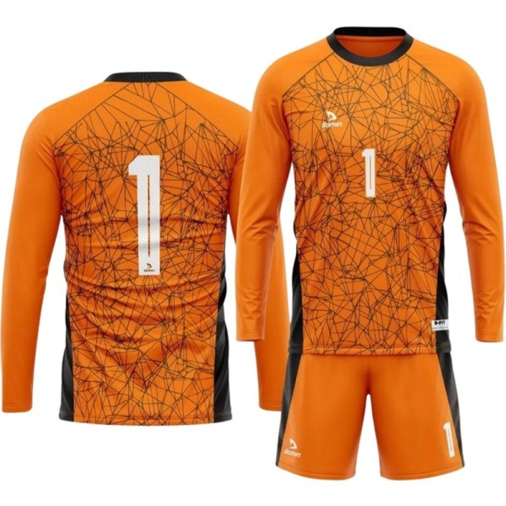 Çocuk ve Yetişkin Uzun Kol Turuncu Maç Futbol Kaleci Forması Goalkeeper Jersey Gk DMN225439 Futbol Malzemeleri Fiyatı