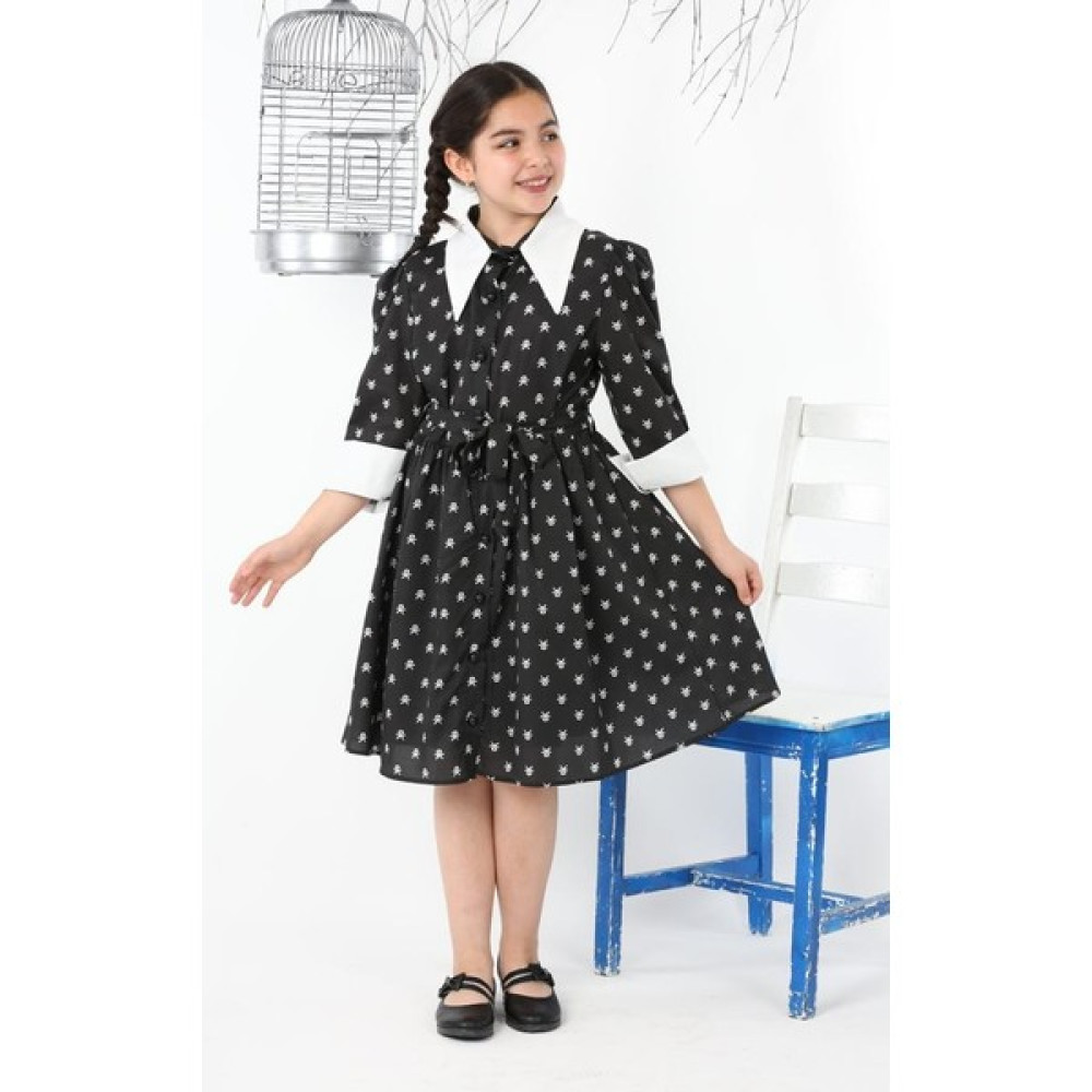 Çocuk Yolu Kids Çocukyolukids Wednesday Parti Elbisesi A1111141111001 Kız Çocuk Elbise Fiyatı