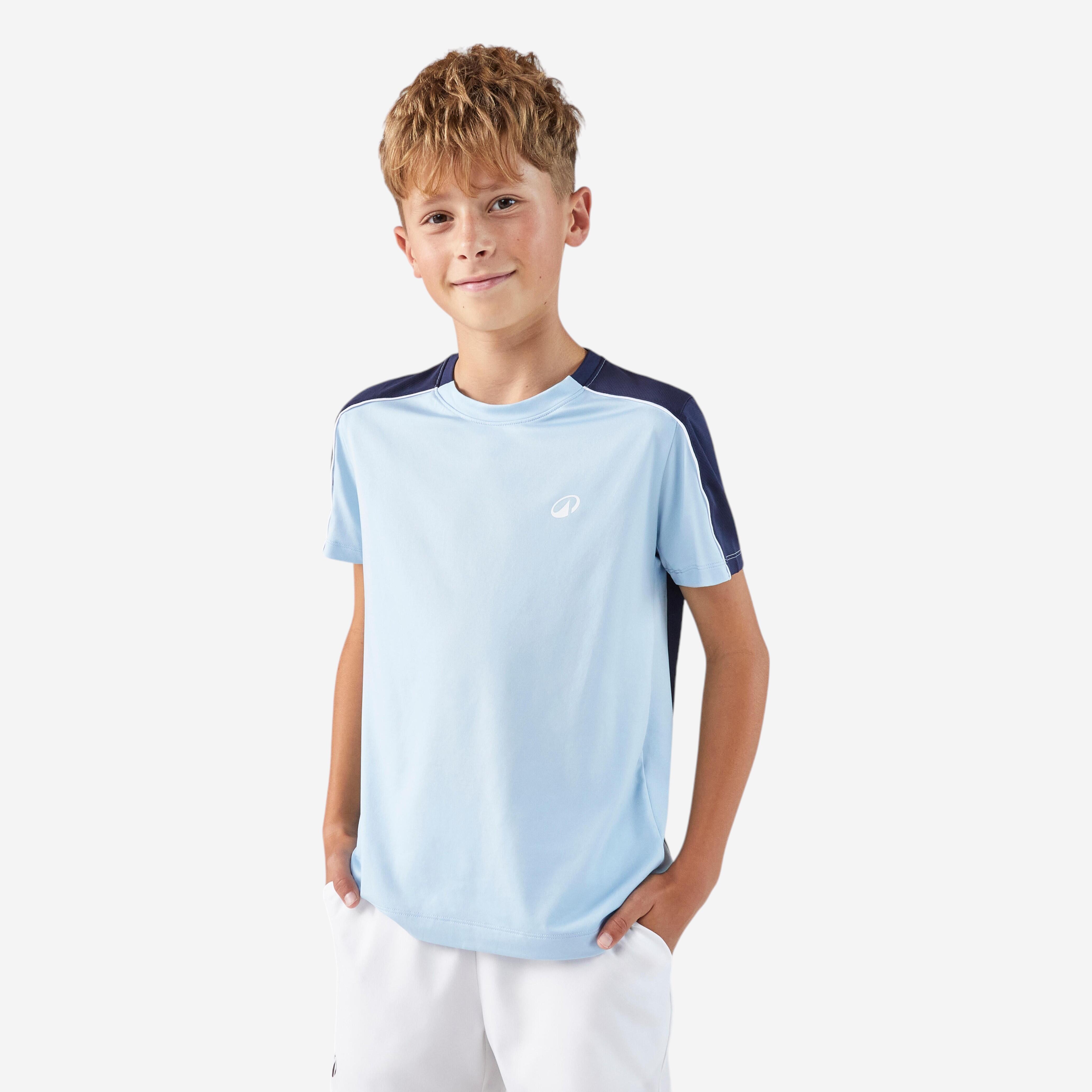 Çocuk Yuvarlak Yaka Tenis Tişörtü - Yeşil - TTS Dry JR Giyim & İç Giyim Fiyatı