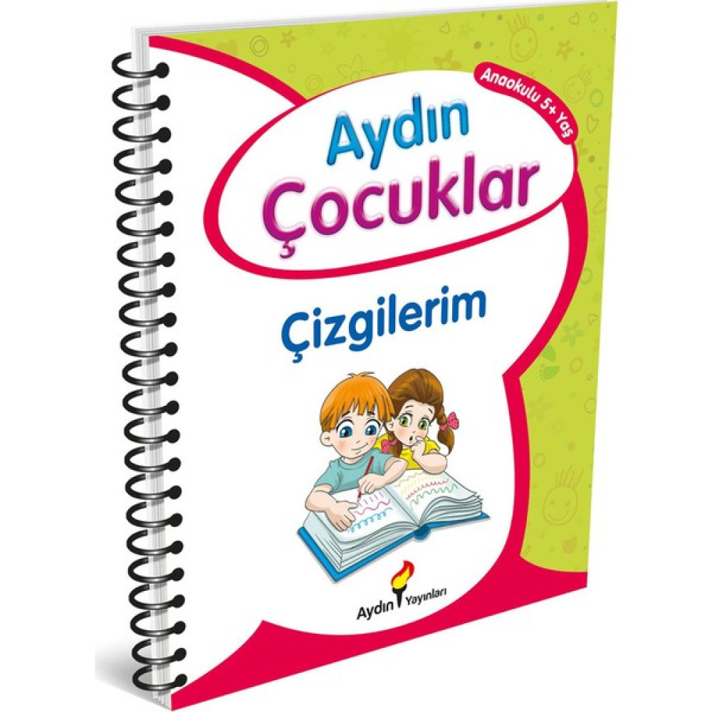 Çocuklar Çizgilerim Anaokulu 5 Anaokulu Yaş Aydın Yayınları Okul Öncesi Eğitici & Öğretici Kitaplar Fiyatı