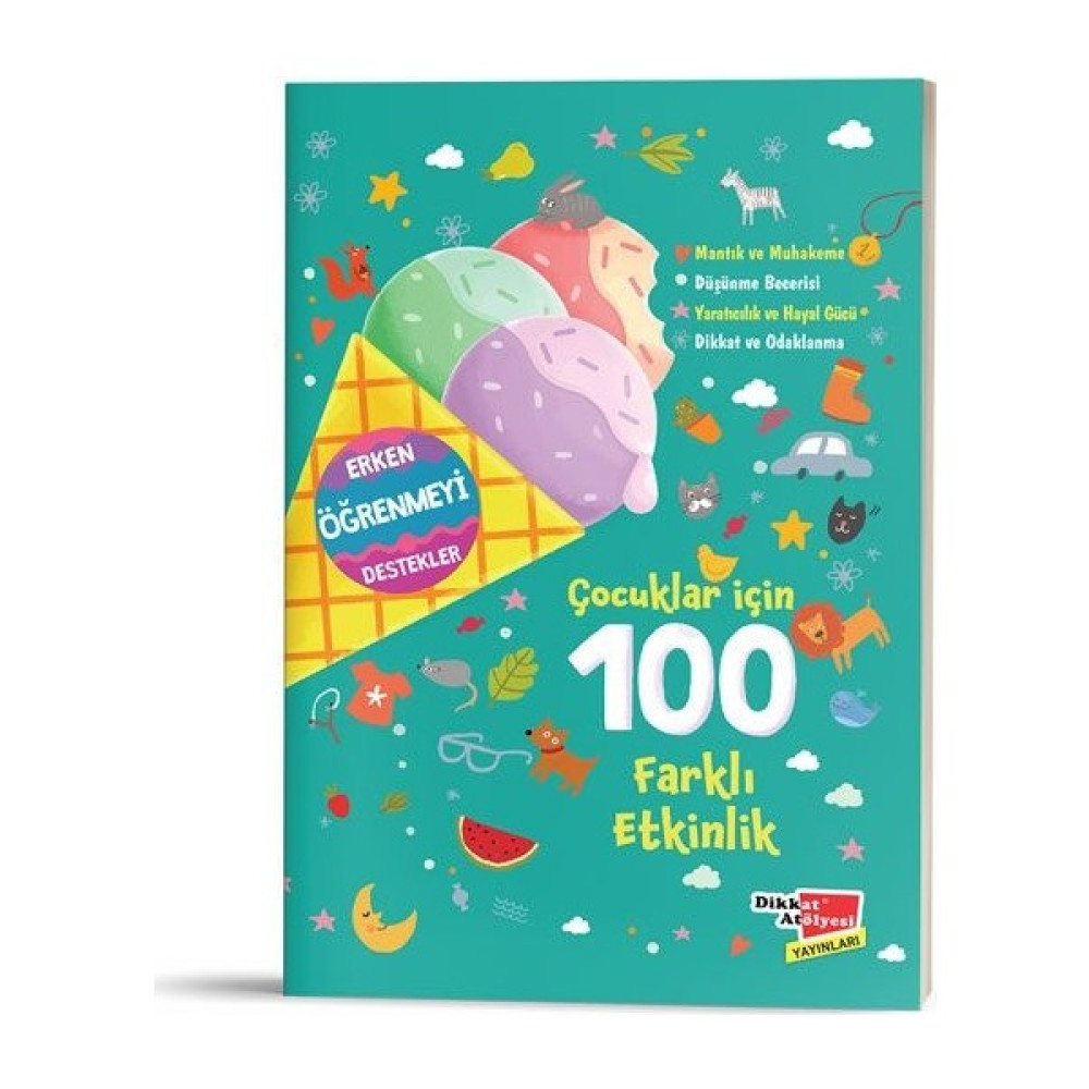 Çocuklar Için 100 Farklı Etkinlik Okul Öncesi Eğitici & Öğretici Kitaplar Fiyatı