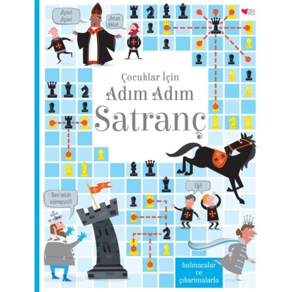 Çocuklar İçin Adım Adım Satranç - Lucy Beckett Okul Öncesi Eğitici & Öğretici Kitaplar Fiyatı