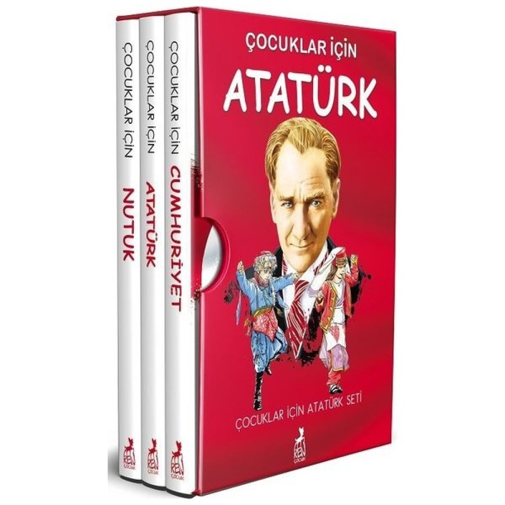 Çocuklar İçin Atatürk Seti (3 Kitap Takım) Çocuk Öykü Fiyatı
