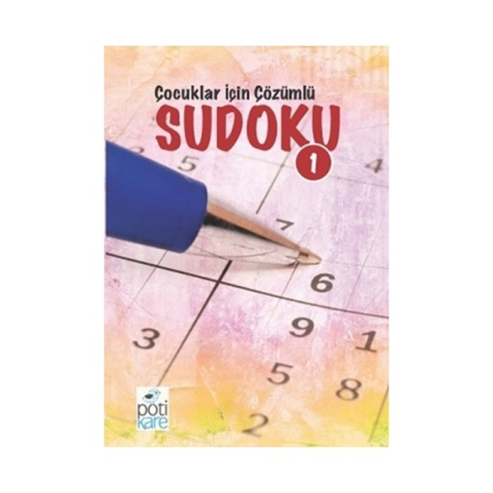 Çocuklar İçin Çözümlü Sudoku 1 Okul Öncesi Eğitici & Öğretici Kitaplar Fiyatı
