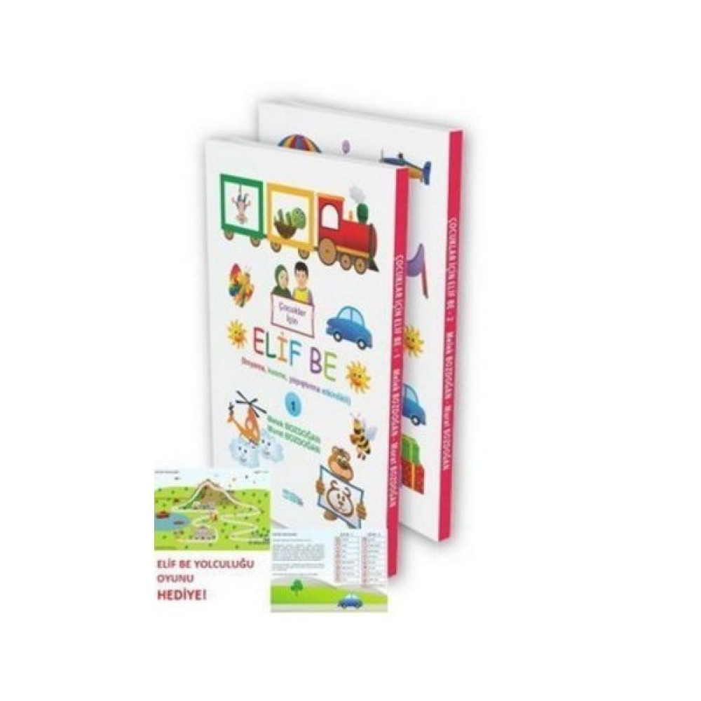 Çocuklar İçin Elif Be (2 Kitap) - Melek Bozdoğan Okul Öncesi Eğitici & Öğretici Kitaplar Fiyatı