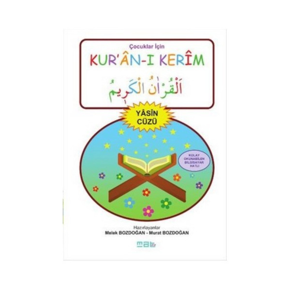 Çocuklar İçin Kur'an-I Kerim (Yasin Cüzü) - Melek Bozdoğan Öykü Kitapları Fiyatı
