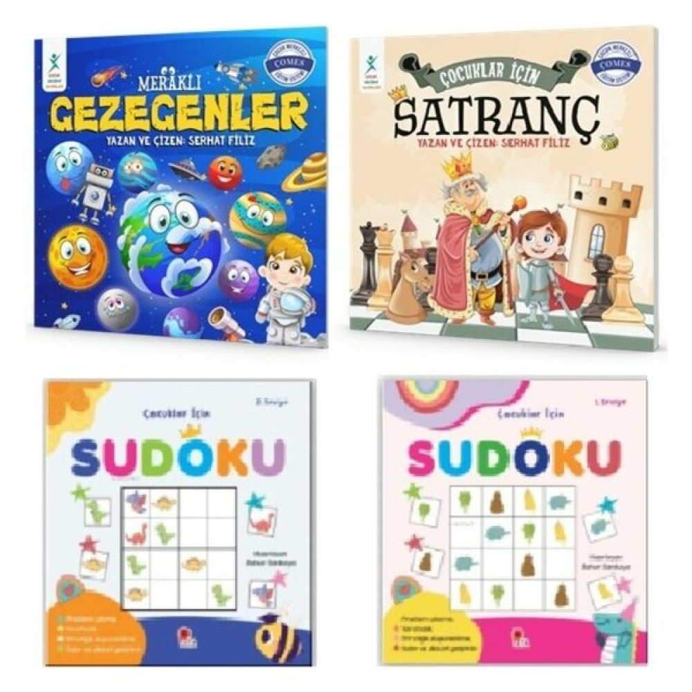 Çocuklar İçin Satranç - Meraklı Gezegenler - Sudoku Bilim & Teknik Fiyatı