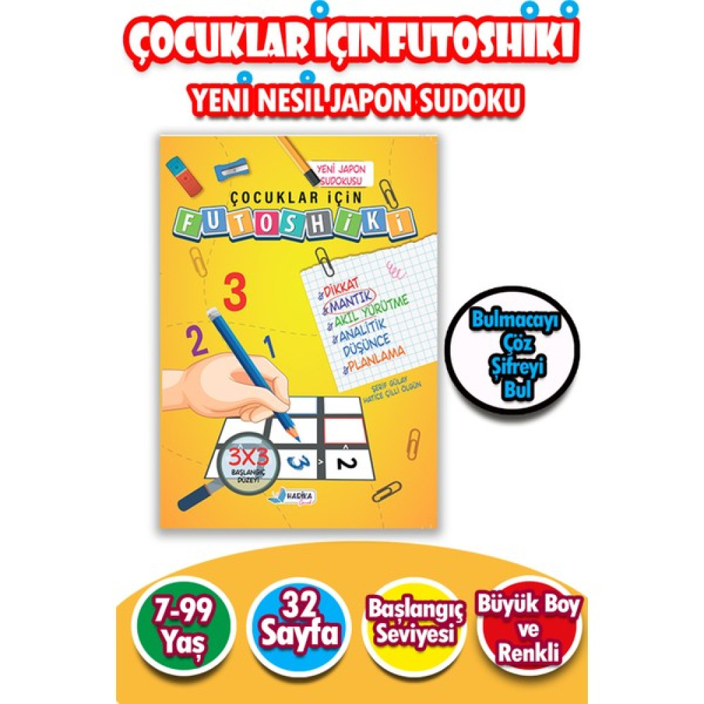 Çocuklar İçin Zeka & Dikkat Güçlendiren Futoshiki - Yeni Nesil Japon Sudoku - Başlangıç Zeka Geliştirici Kitaplar Fiyatı