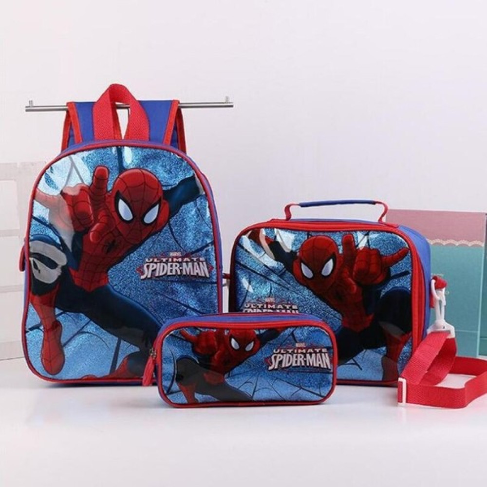Çocuklar Marvel Örümcek Adam Anaokulu Disney 95 Için Okul Çantası Araba Örümcek-Adam Boys Karikatür Okul Çantası Sevimli Bebek Sırt Çantası 3 Adet/... Okul & Evrak Çantaları Fiyatı