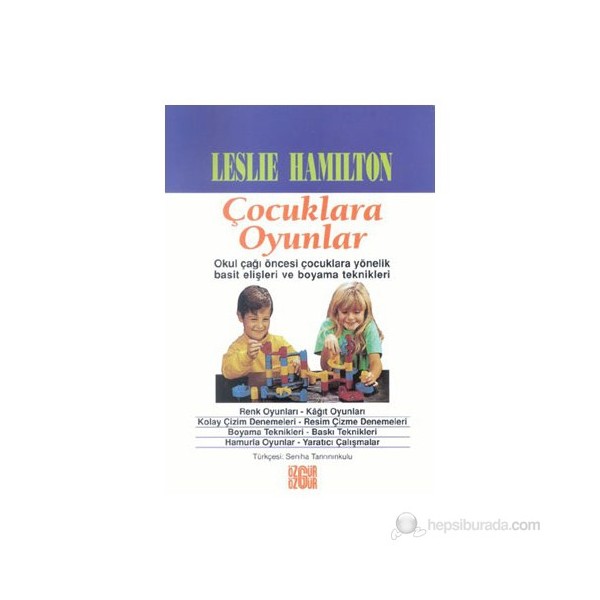 Çocuklara Oyunlar-Leslie Hamilton Diğer Fiyatı