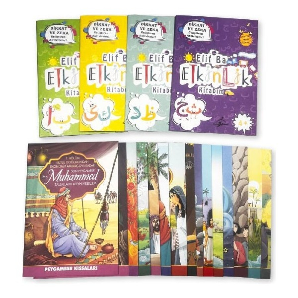 Çocuklara Özel Dini Kitaplar Seti - 19 Kitap - Kemal Seyyid Çocuk Öykü Fiyatı