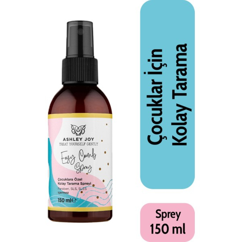 Çocuklara Özel Nemlendiren Ve Parlaklık Veren Kolay Tarama Spreyi 150 ml Saç Şekillendirici Sprey Fiyatı
