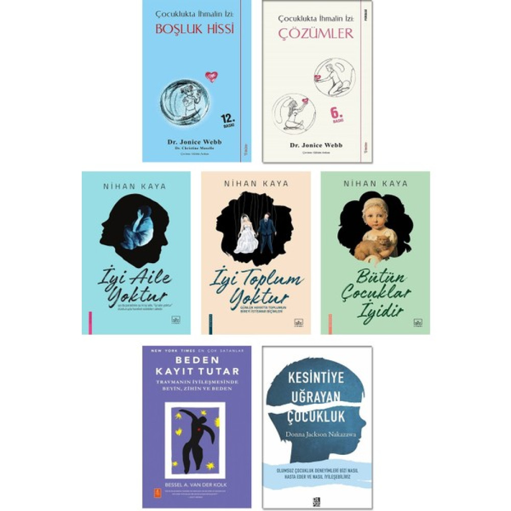 Çocuklukta Ihmalin Izi: Boşluk Hissi + Çözümler / Jonice Webb + Iyi Aile Yoktur + Iyi Toplum Yoktur + Bütün Çocuklar Iyidir / Nihan Kaya + Beden Ka... Kişisel Gelişim ve Psikoloji Fiyatı