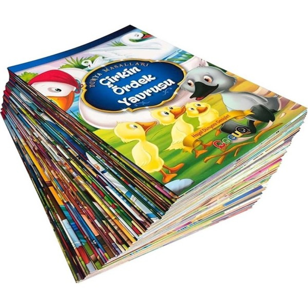 Çocuq Yayınları Dünya Masalları Seti 50 Kitap 1. Sınıf Hikaye Kitabı Çocuk Klasikleri Fiyatı