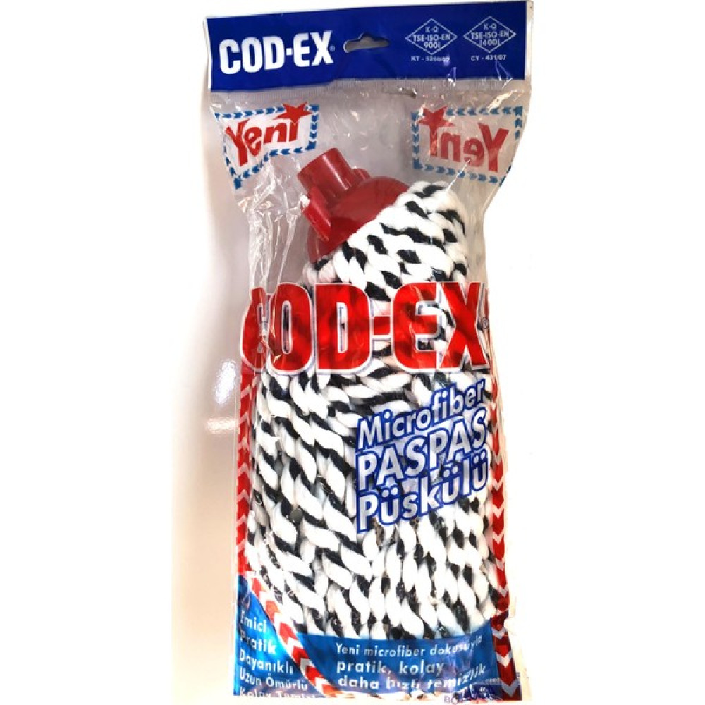 Cod-Ex Mikrofiber Paspas Püskülü Temizlik Malzemeleri Fiyatı