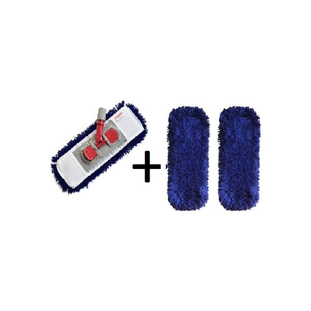 Cod-Ex Orlon Mop Takımı 60 cm + 2 Yedek Mop - Mavi Temizlik Malzemeleri Fiyatı