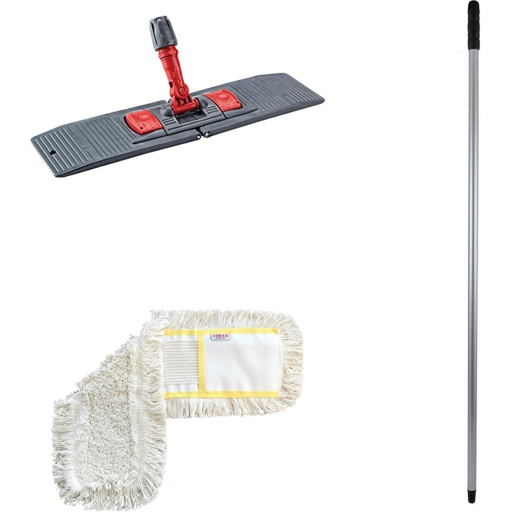 Cod-Ex Tablet Palet Nemli Yedek Mop Takımı - 40 Cm. Nemli Mop + Katlanır Aparat + Metal Vidalı Sap Diğer Fiyatı