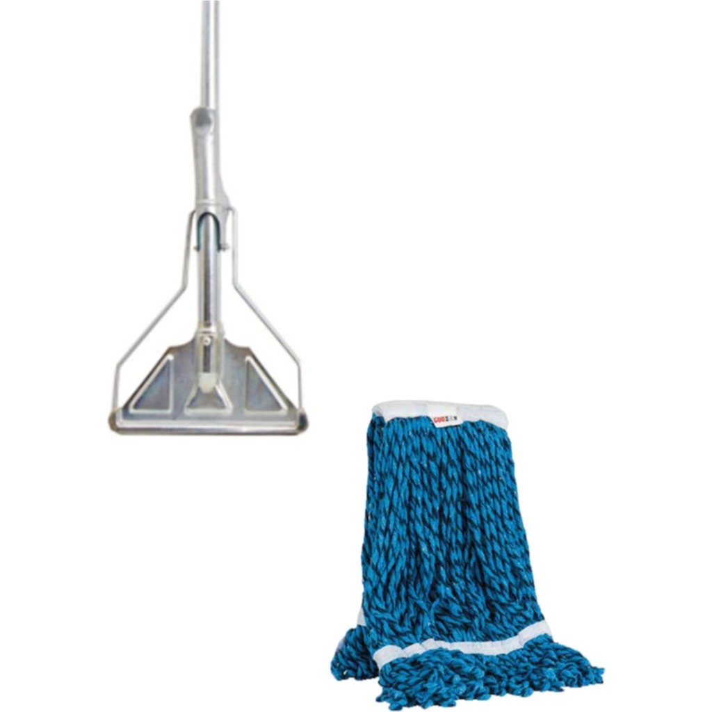 Cod-Ex Yedek Dar Islak Mop + Saplı Metal Mop Tutucu Temizlik Malzemeleri Fiyatı