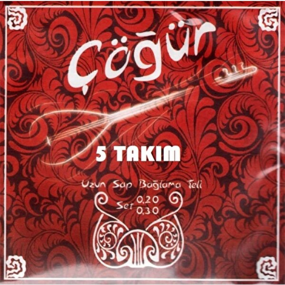 Çöğür 5 Takım Çöğür Uzun Sap Saz Bağlama Teli + 5 Mızrap Müzik Aleti Aksesuarları Fiyatı