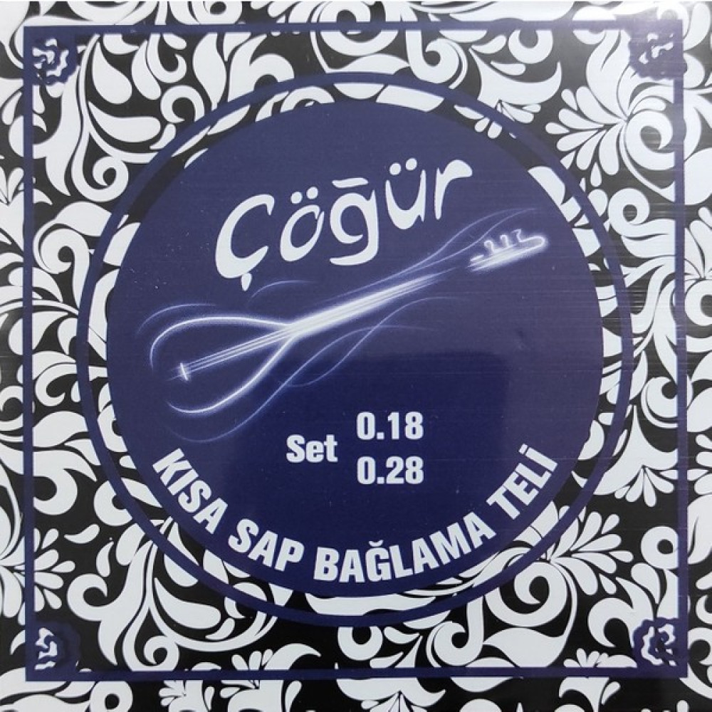 Çöğür CGR18 Kısa Sap Saz Teli 0.18 Takım Bağlama Teli Müzik Aleti Aksesuarları Fiyatı