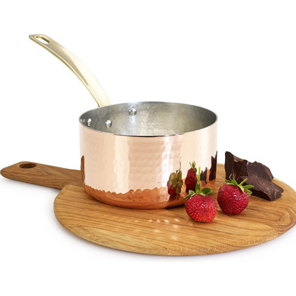 Coho Elegant Bakır Dövme Sos Tenceresi 14 cm Tencereler Fiyatı