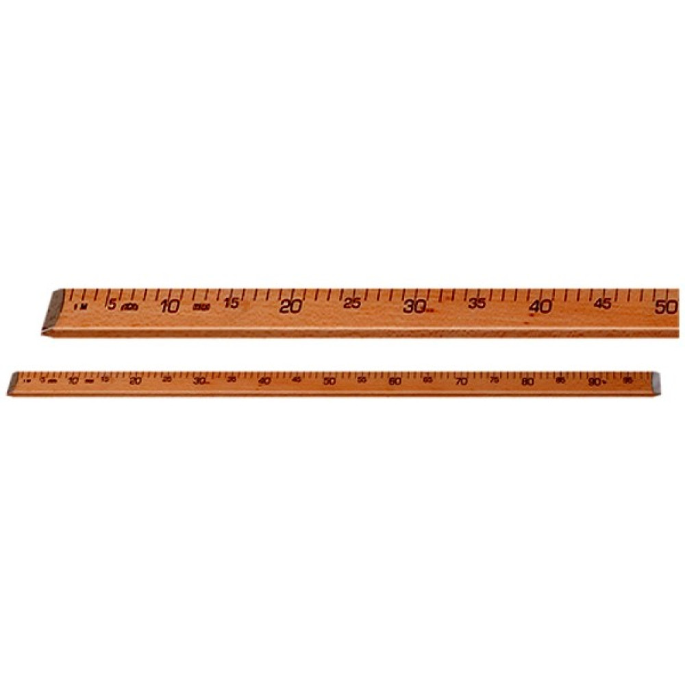 Cok Amaçlı Ahşap-Tahta Cetvel 1 Metre (100cm) Cetvel Fiyatı
