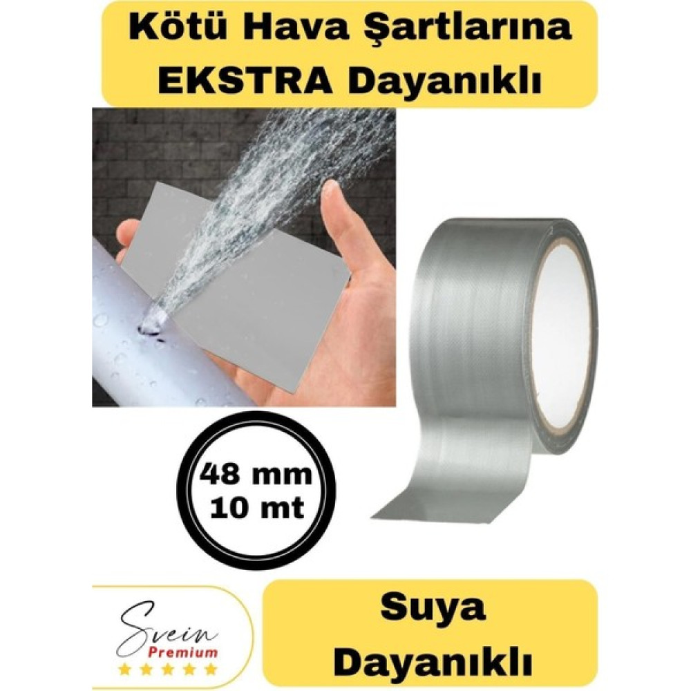 Çok Amaçlı Su Geçirmez Sızdırmaz Dayanıklı Izolasyon Gri Tamir Bandı 48 Mm 10 Mt 1 Adet Güçlü Nalburiye & Hırdavat Fiyatı
