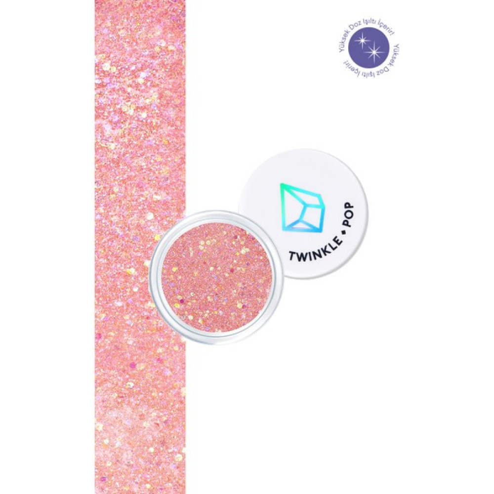 Çok AmaçlıKullanım İçin Yoğun Sim İçerikli Jel Glitter Twinkle Pop Jelly Glitter (#12 Tulip Banzzak) - 12 Tulip Banzzak Göz Farı Fiyatı
