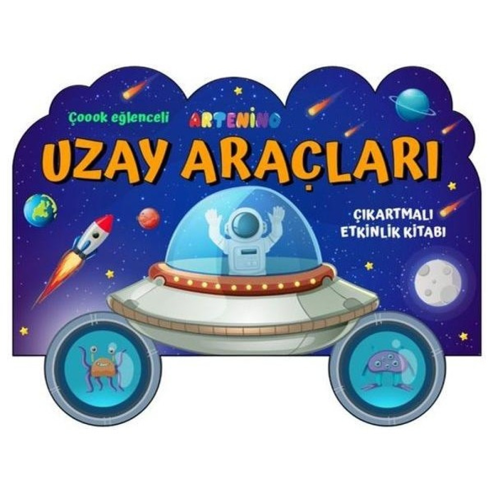 Çok Eğlenceli Uzay Araçları Çıkartmalı Etkinlik Kitabı - Seçenek Diğer Fiyatı