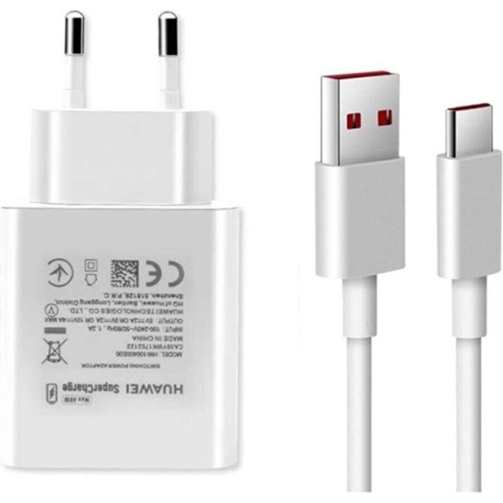 Çok Hesaplı Supercharge™ 40W Hızlı Şarj Aleti + Type-C Kablo - CP84 - Beyaz Bilgisayar Çevirici ve Adaptörü Fiyatı
