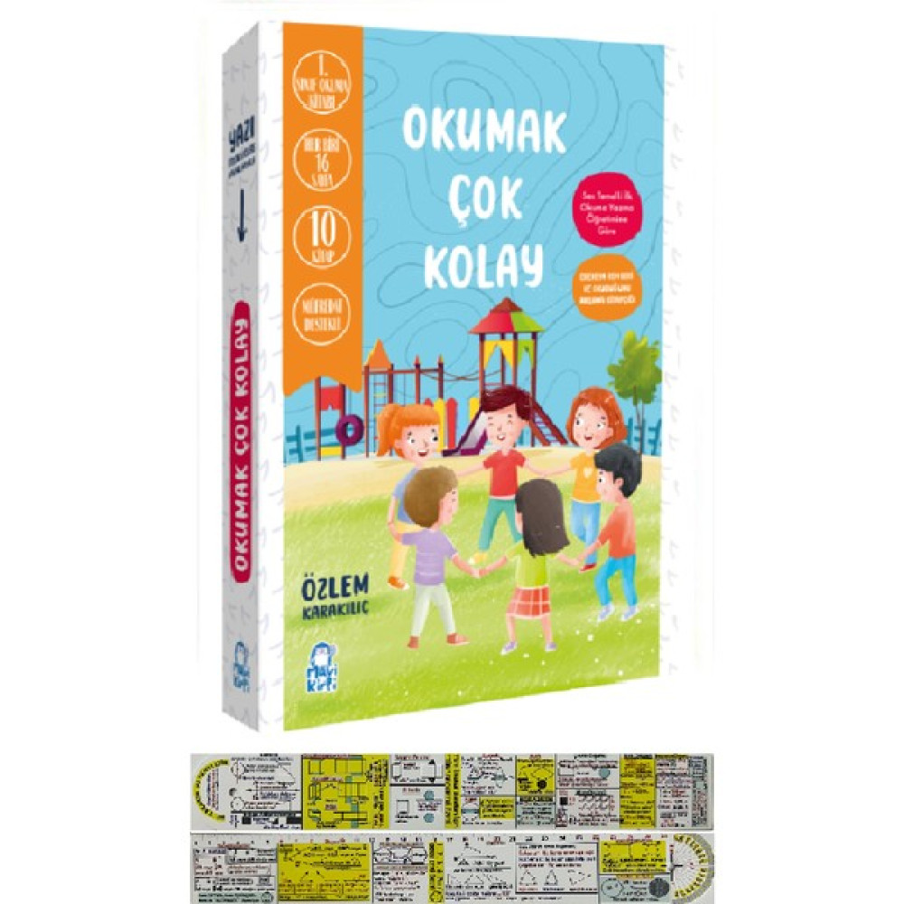 Çok Kolay 1. Sınıf Okuma Seti 10 Kitap - Matematik Öğreten Ayraç Çocuk Öykü Fiyatı