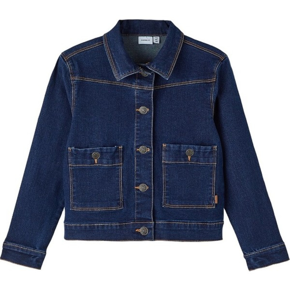 Çok Renkli Name It Nkfvik Kız Çocuk Denim Ceket Kız Çocuk Mont Fiyatı