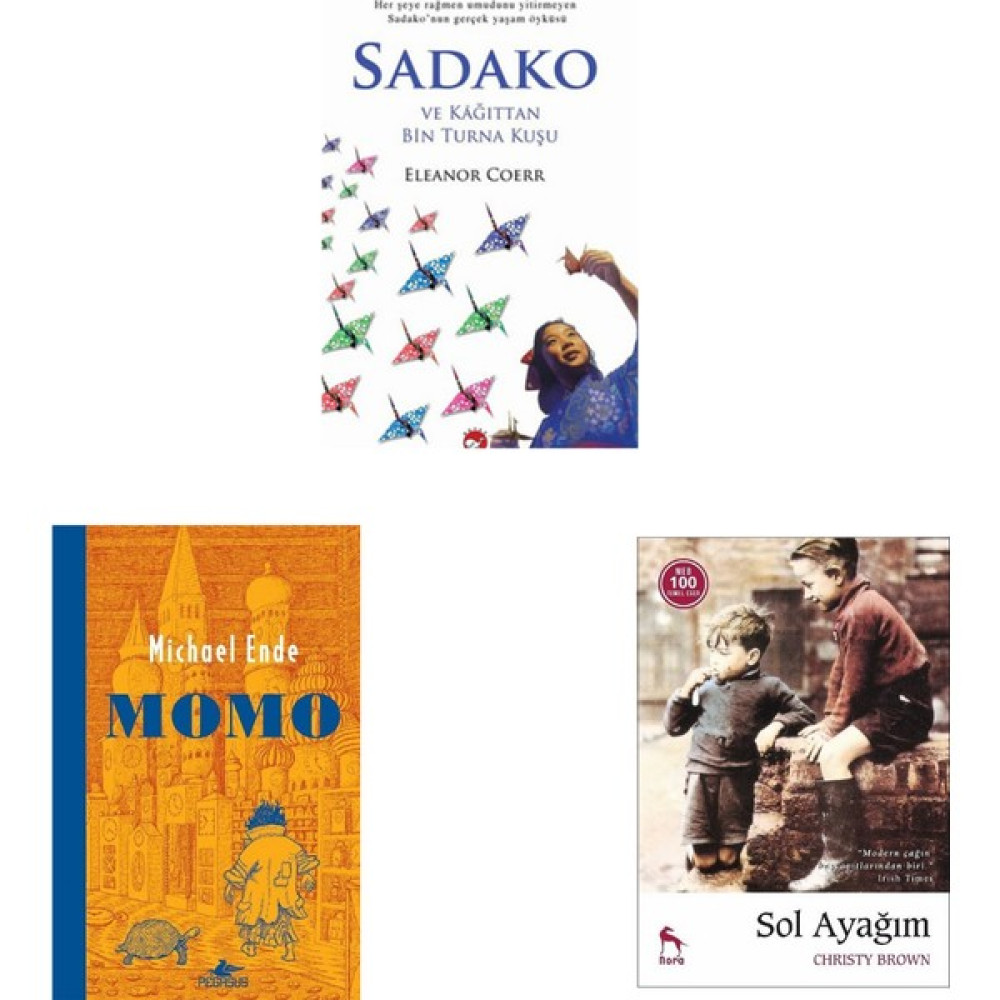 Çok Satan Setler (Sadako- Momo-Sol Ayağım) Çocuk Roman Fiyatı