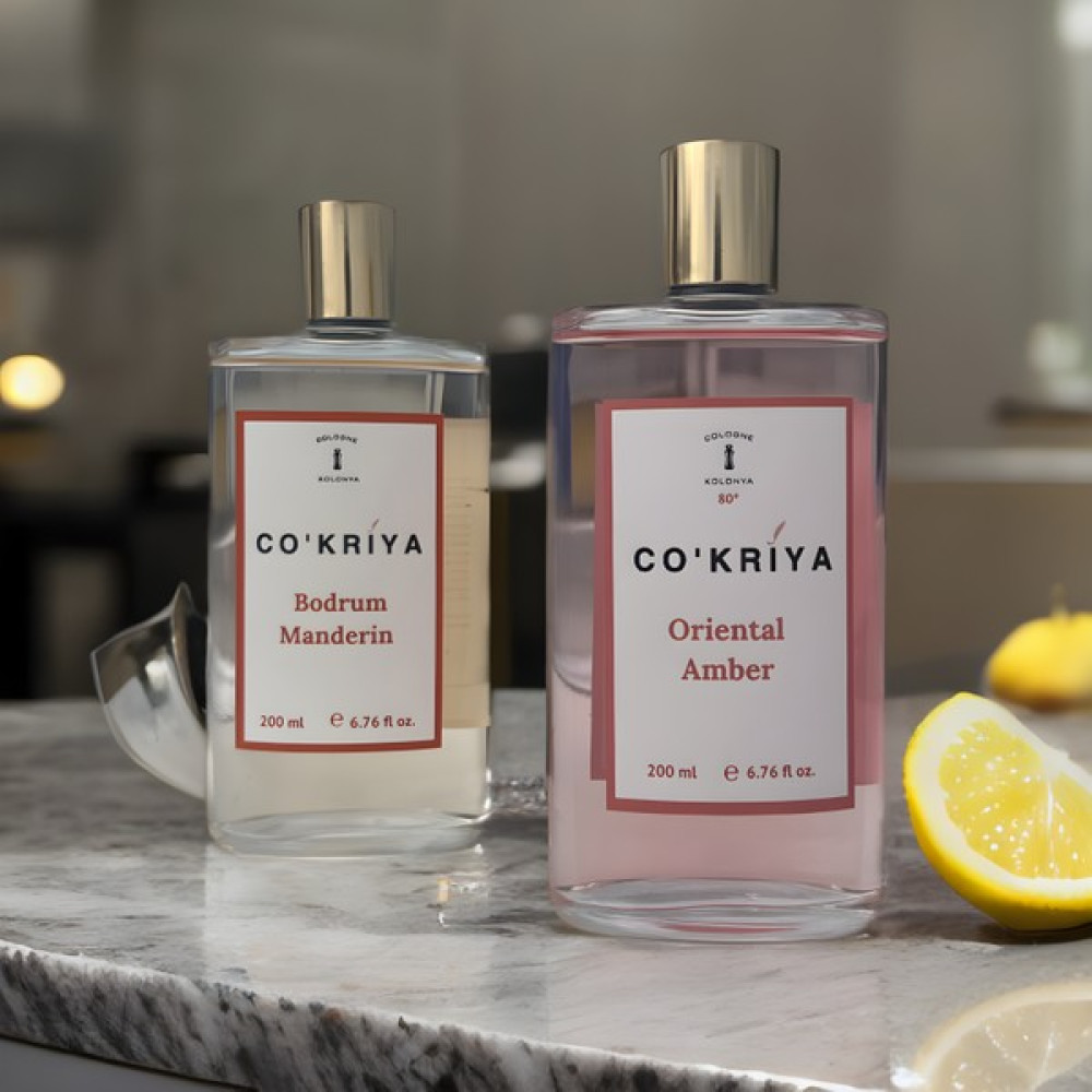 Co'kriya Bodrum Mandalina ve Oriental Amber Kolonyası 2'li 200 ml ve 200 ml Oto Boyaları Fiyatı