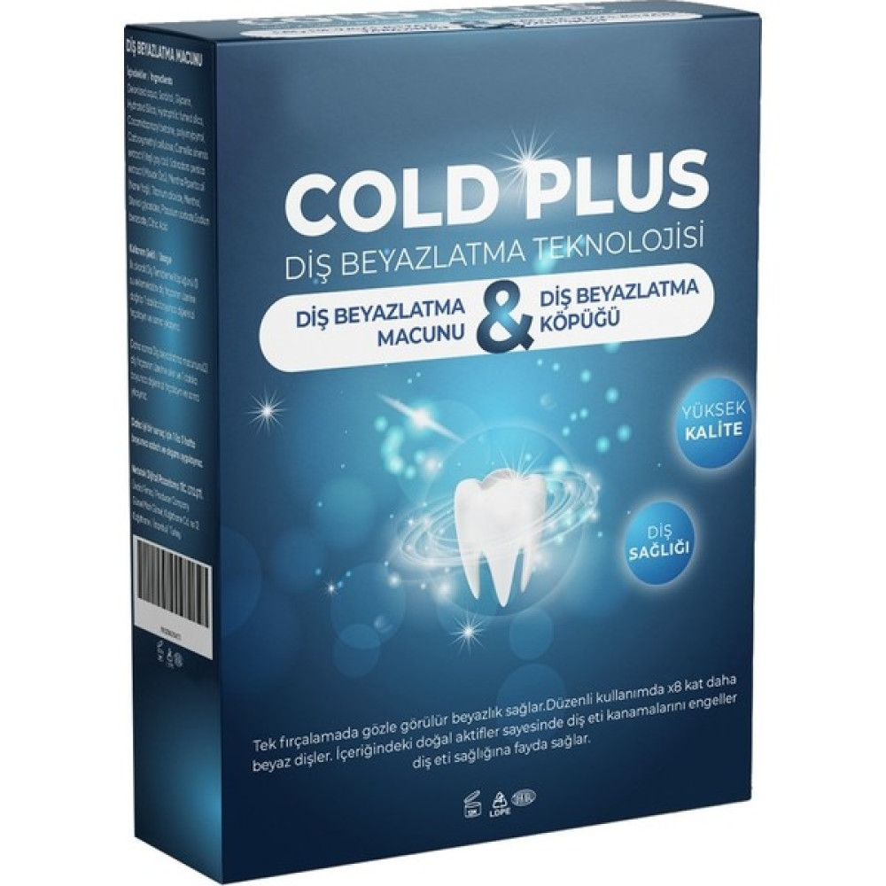 Cold Plus Diş Beyazlatma Seti Diş Beyazlatıcılar Fiyatı