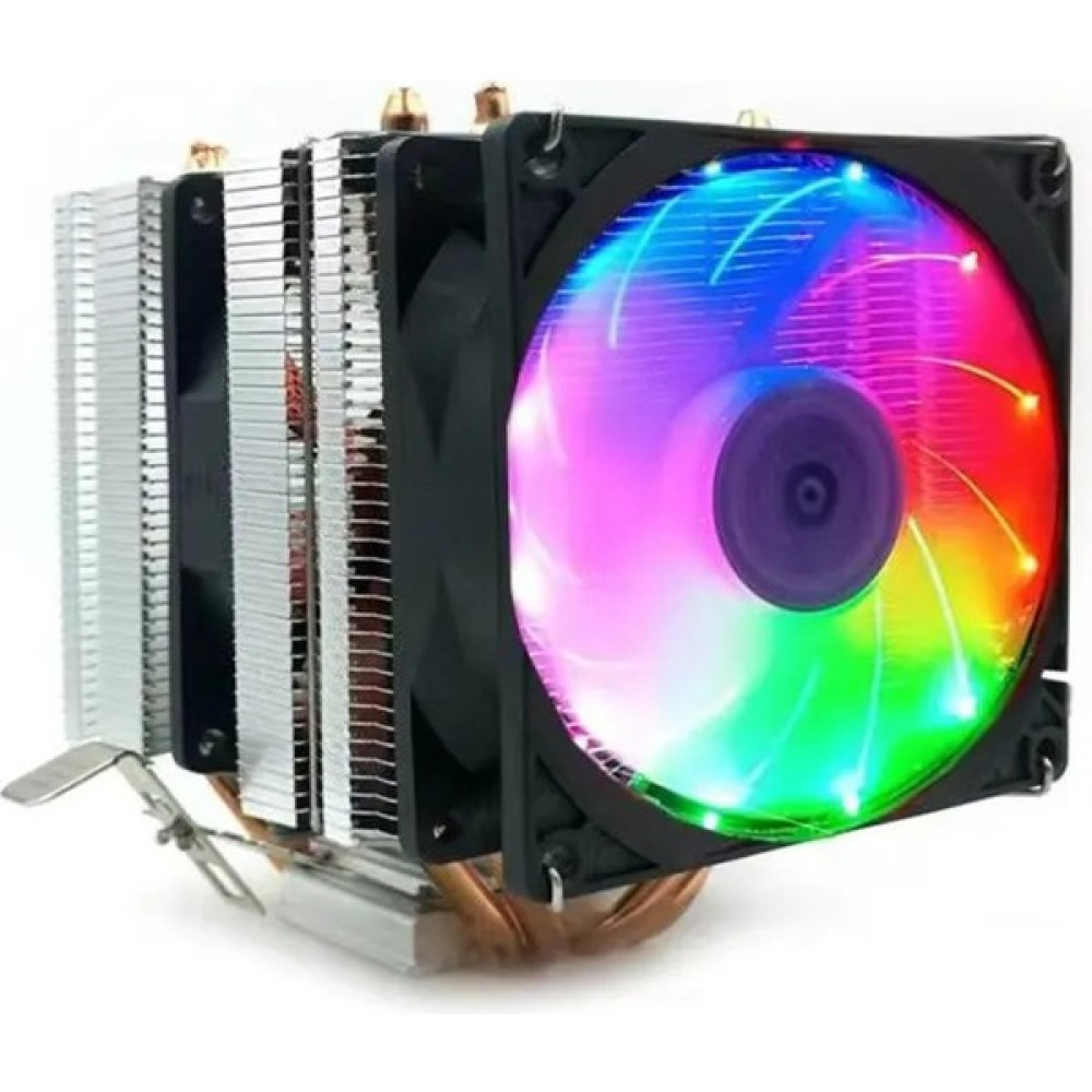Coldpower 94P2F Işlemci Fanı 4 Bakır Boru Çift Rgb Fan 145 Tdp Soğutucular Fiyatı