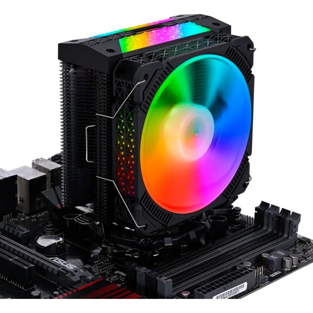 Coldpower Amd Uyumlu L4X1 Işlemci Soğutucu 4 Bakır Boru 12 cm Rgb Fan 160 Tdp Soğutucular Fiyatı