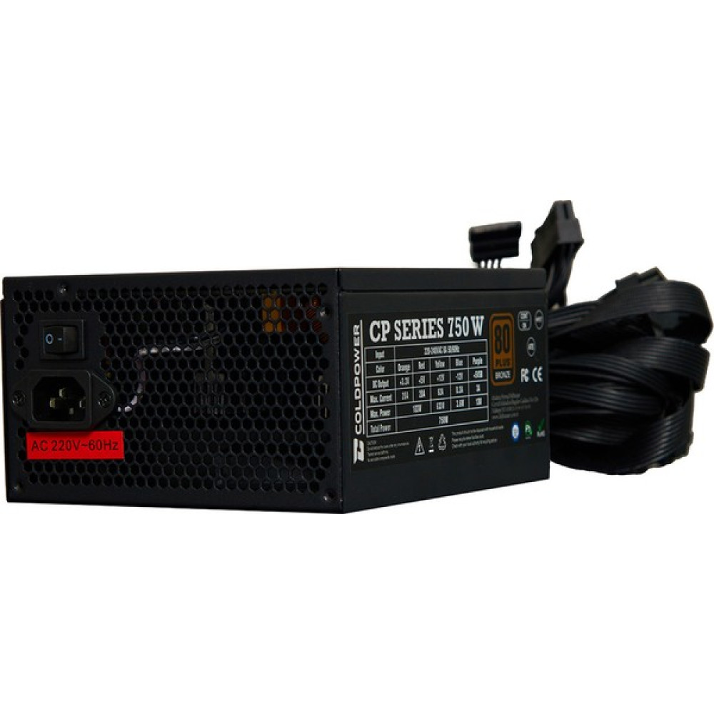 Coldpower Cp Series 750D 750 Watt 80+ Bronze Güç Kaynağı 750 Watt Psu Power Supply Fiyatı